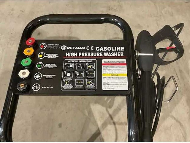 Hogedrukreiniger metallo benzine - afbeelding 5 van  5