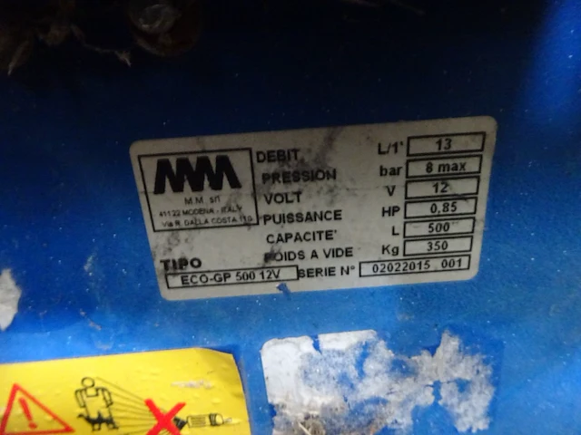 Hogedrukreiniger mm sprayers - afbeelding 5 van  7