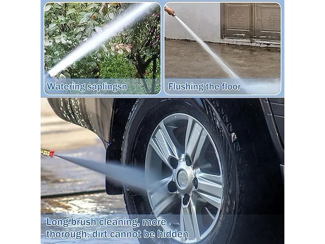 Hogedrukreiniger op batterijen, 48 v - afbeelding 3 van  4