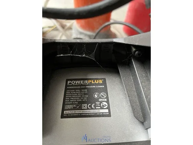 Hogedrukreiniger powerplus - afbeelding 3 van  3