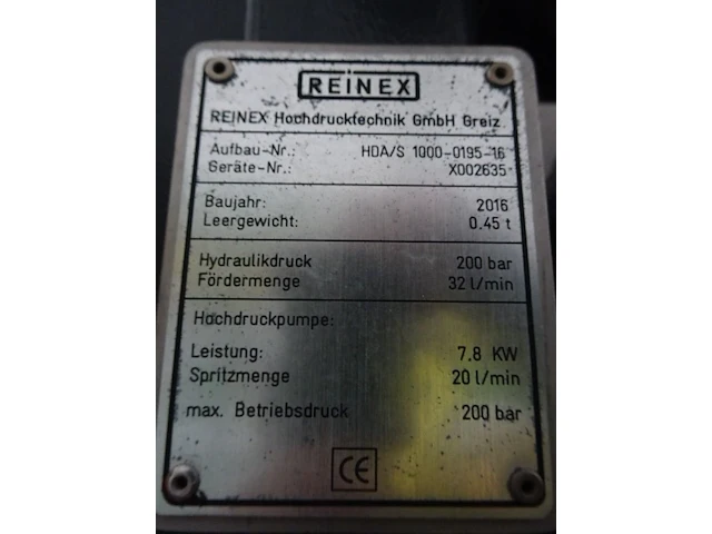 Hogedrukreiniger reinex - afbeelding 7 van  17