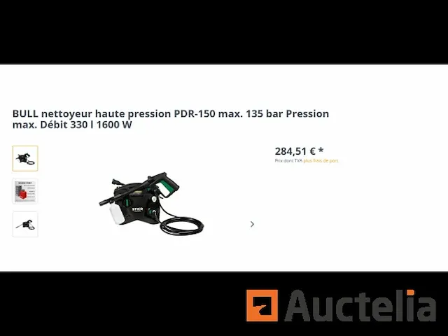 Hogedrukreiniger stier pdr-150 - afbeelding 3 van  4