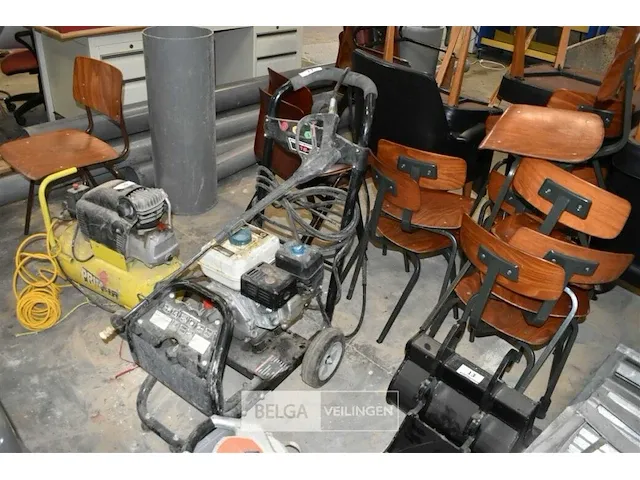 Hogedrukreiniger type b16-220 benzine motor ohv7-0 - afbeelding 2 van  2