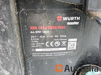 Hogedrukreiniger würth hdr 185 vermogen plus - afbeelding 8 van  8