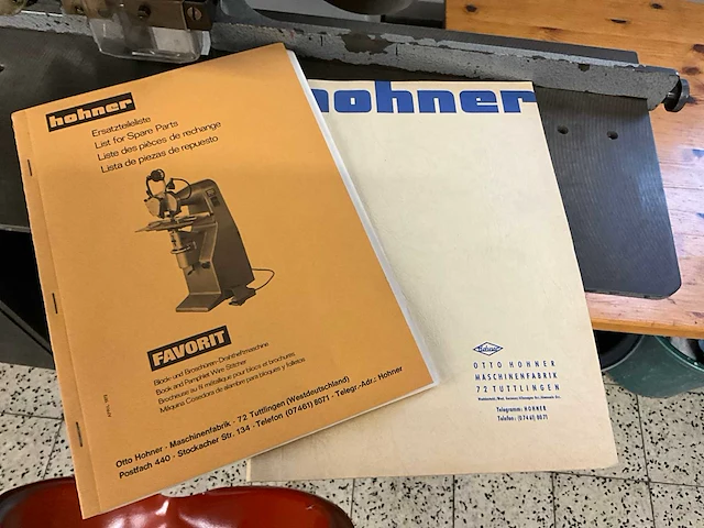 Hohner favorit bindmachine - afbeelding 9 van  9