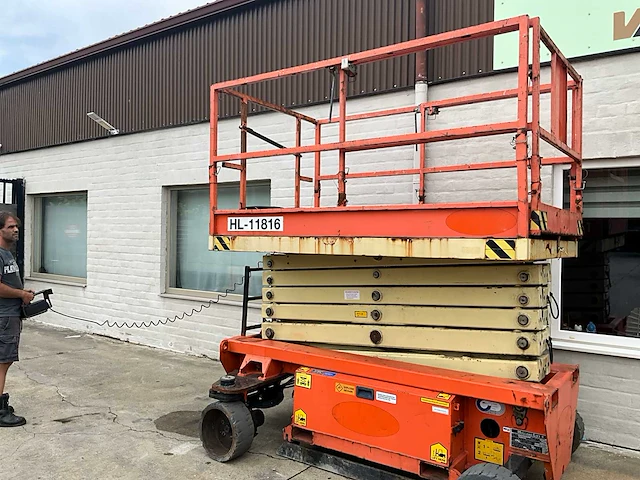 Holland lift hl11816 schaarlift hoogwerker - afbeelding 4 van  19