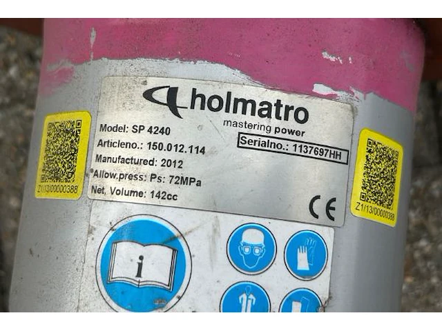 Holmatra hydraulische spreider - afbeelding 5 van  7
