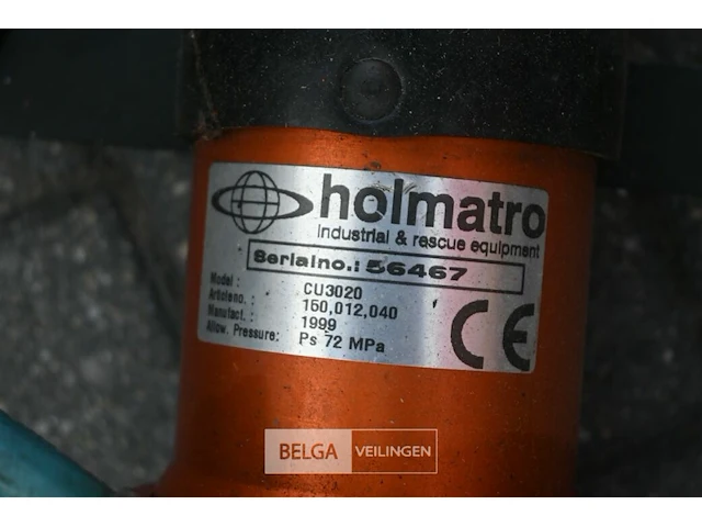 Holmatro pomp met schaar en spreider - afbeelding 6 van  12