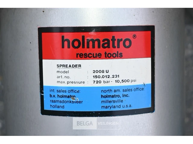 Holmatro pomp met schaar en spreider - afbeelding 9 van  12