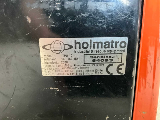 Holmatro reddingsmaterialen - afbeelding 7 van  8