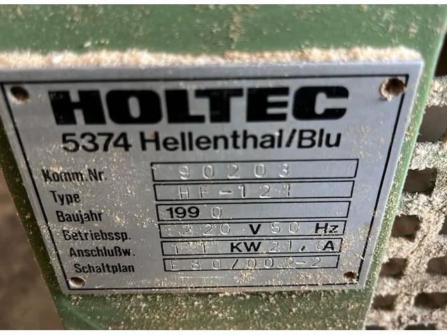 Holtec hf-121e mobiele elektrische kettingzaag - afbeelding 6 van  6