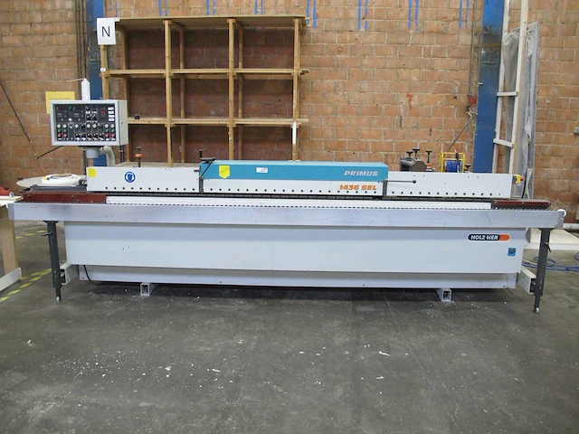 Holzher - primus 1436sel - kantfineer machine - afbeelding 12 van  19