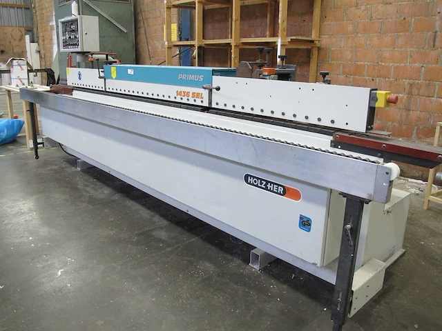 Holzher - primus 1436sel - kantfineer machine - afbeelding 14 van  19