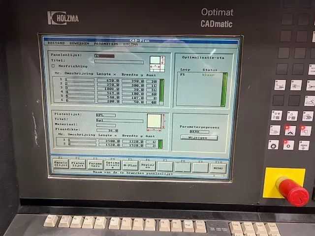 Holzma hpp81/42-cad optimat paneelzaag - afbeelding 9 van  10