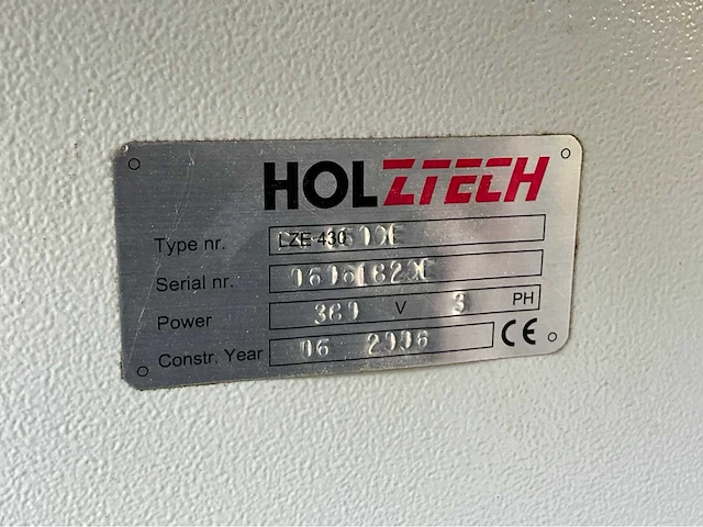 Holztech lzf-430dc paneelzaag / formaatzaag - afbeelding 2 van  10