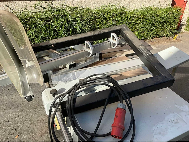 Holztech lzf-430dc paneelzaag / formaatzaag - afbeelding 3 van  10