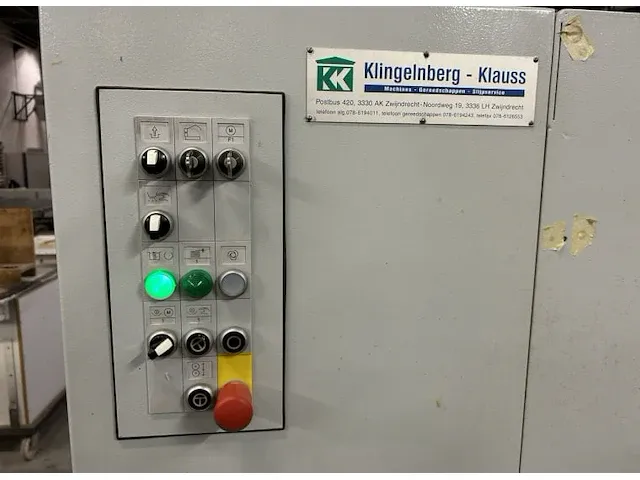 Homag profi kal310/9/a3 enkelzijdige kantenaanlijmmachine - afbeelding 3 van  9