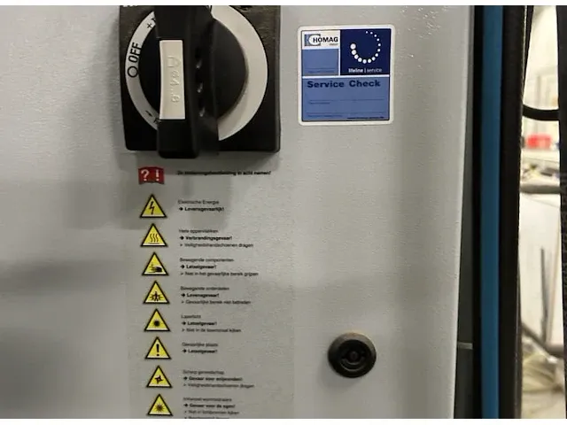 Homag profi kal310/9/a3 enkelzijdige kantenaanlijmmachine - afbeelding 5 van  9
