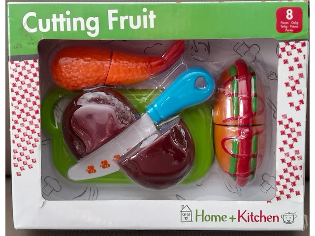 Home and kitchen set: cutting fruit - afbeelding 3 van  5