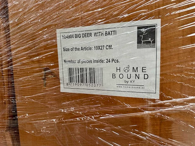 Home bound by ky - decoratie rendier (660x) - afbeelding 3 van  6