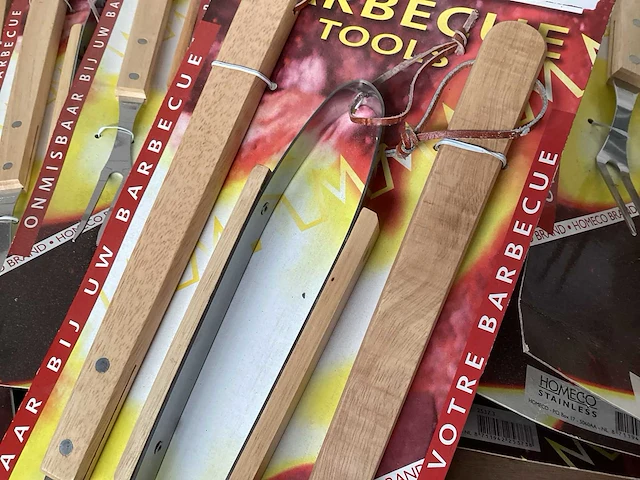 Homeco set barbecue gereedschap, 3 delig (8x) - afbeelding 2 van  3