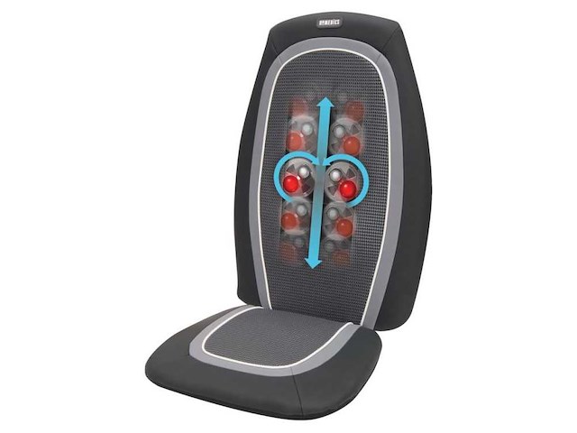 Homedics massagestoel hm verwarmde shiatsu massager bmsc-3000h - afbeelding 3 van  4