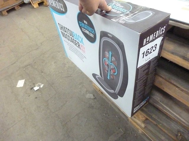 Homedics massagestoel hm verwarmde shiatsu massager bmsc-3000h - afbeelding 4 van  4