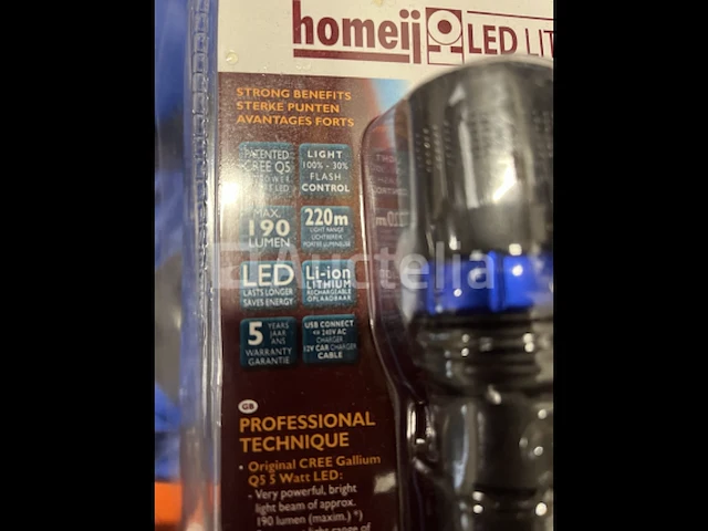 Homeij led zaklamp - afbeelding 2 van  2