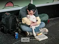 Homeless in the streets of new york eric wouters - afbeelding 1 van  1
