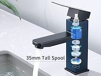 Homelody waterkraan zwart mat - afbeelding 4 van  6