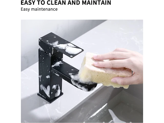 Homelody waterkraan zwart mat - afbeelding 5 van  6