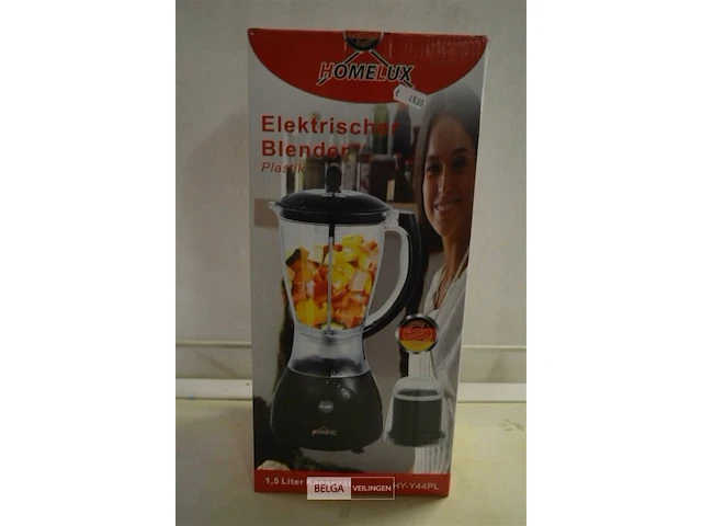Homelux elektrische blender 1,5l plastic - afbeelding 1 van  2