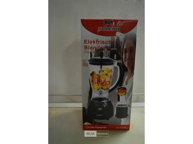 Homelux elektrische blender 1,5l plastic - afbeelding 1 van  2