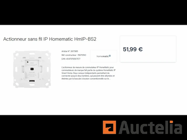 Homematic draadloze actuator hmip-bs2 - afbeelding 1 van  1