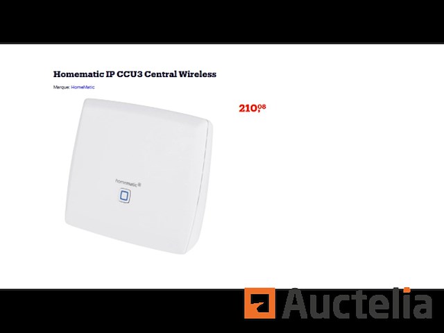 Homematic ip smart home ccu3 bedieningspaneel - afbeelding 1 van  1