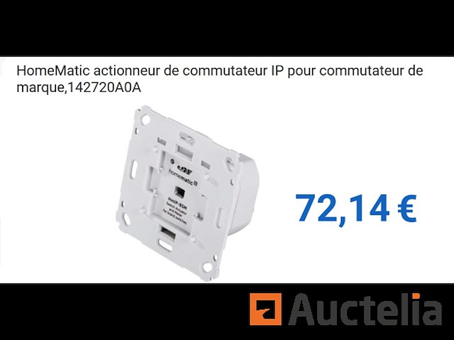 Homematic ip smart home-schakelactor 142720a0 - afbeelding 1 van  2