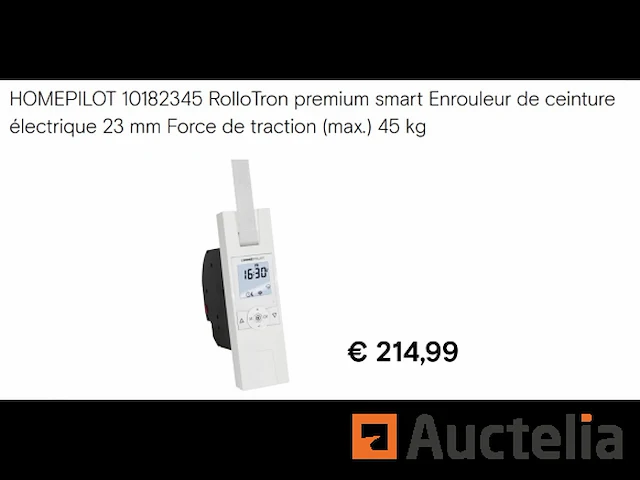 Homepilot rollotron premium slimme elektrische rolluikhaspel - afbeelding 1 van  4