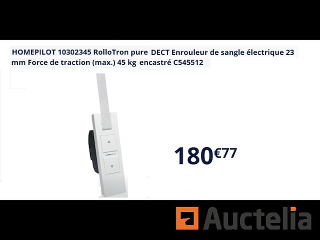 Homepilot rollotron pure homepilot dect elektrische spanband haspel 10302345 - afbeelding 1 van  1