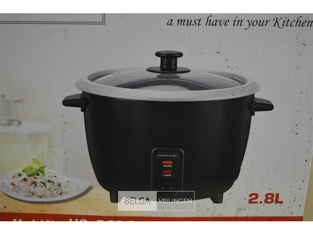 Homestar rijstkoker 2,8l - afbeelding 2 van  2