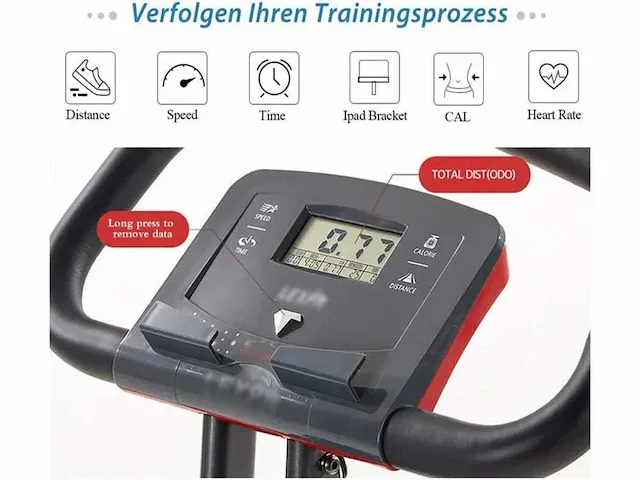 Hometrainer, hometrainer voor volwassenen - afbeelding 3 van  5