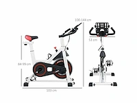 Hometrainer met multifunctioneel lcd-scherm - afbeelding 4 van  10