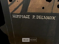 Hommage paul delvaux copie print - afbeelding 4 van  4