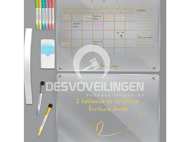 Homy lovy koelkastborden (set van 2) - afbeelding 2 van  5