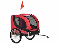 Hond huisdier fietskar met 8 reflectoren - afbeelding 3 van  6