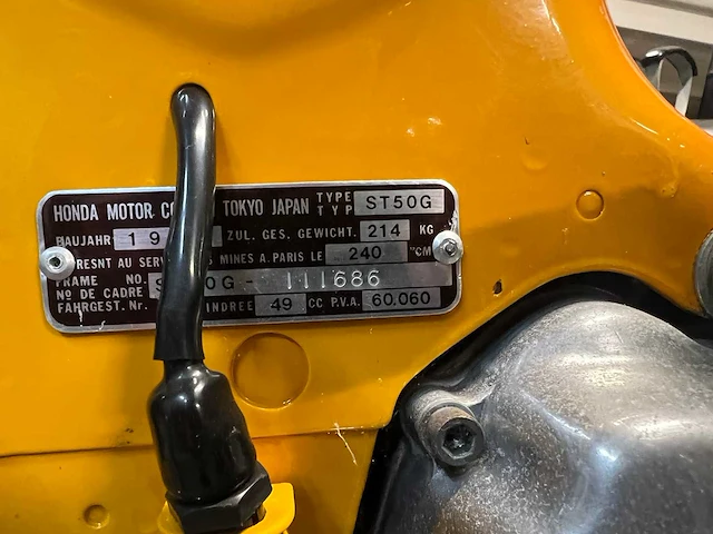 Honda - dax - 50 xx - brommer - afbeelding 13 van  13