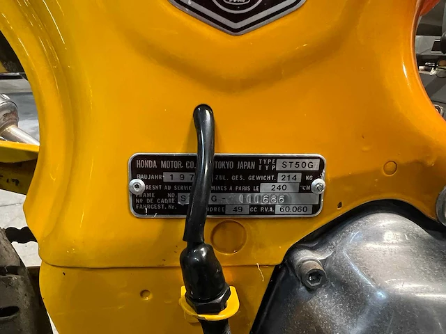 Honda - dax - 50 xx - brommer - afbeelding 5 van  13