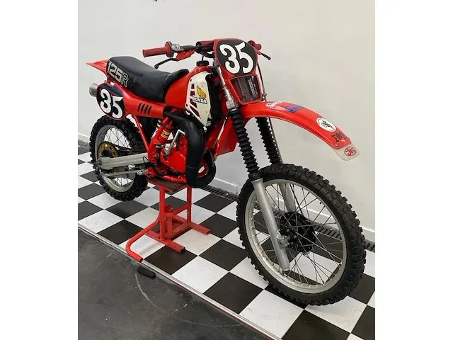 Honda - elsinor cr125 - bromfiets - afbeelding 1 van  8
