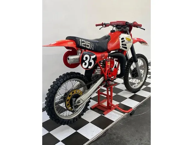 Honda - elsinor cr125 - bromfiets - afbeelding 4 van  8