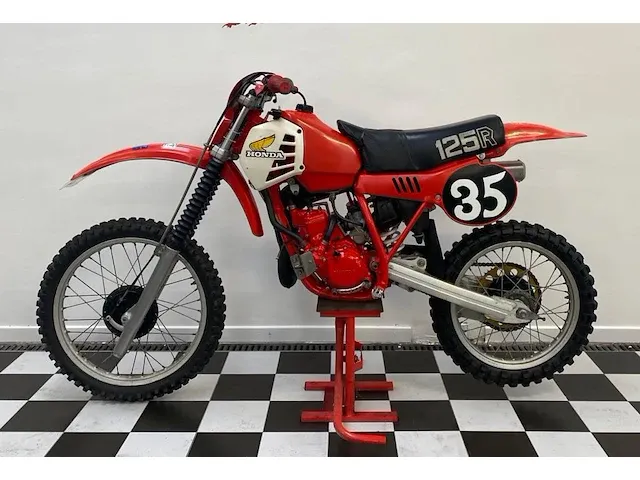 Honda - elsinor cr125 - bromfiets - afbeelding 7 van  8