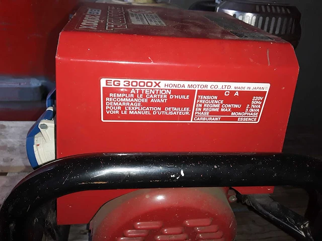 Honda - generator eg3000x - afbeelding 3 van  3